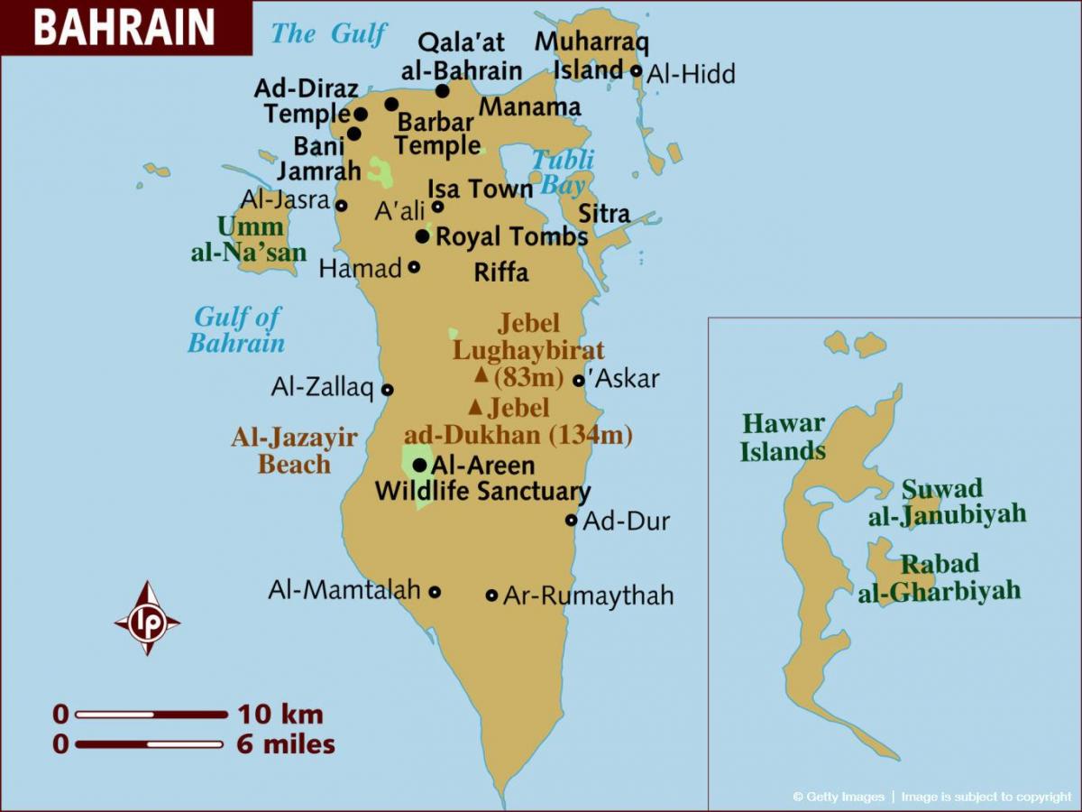 Al-Bahrein karti