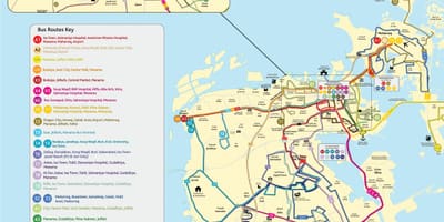 Kartu autobusne Bahrein 